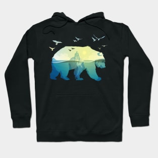 Bear Ocean Animal Hoodie